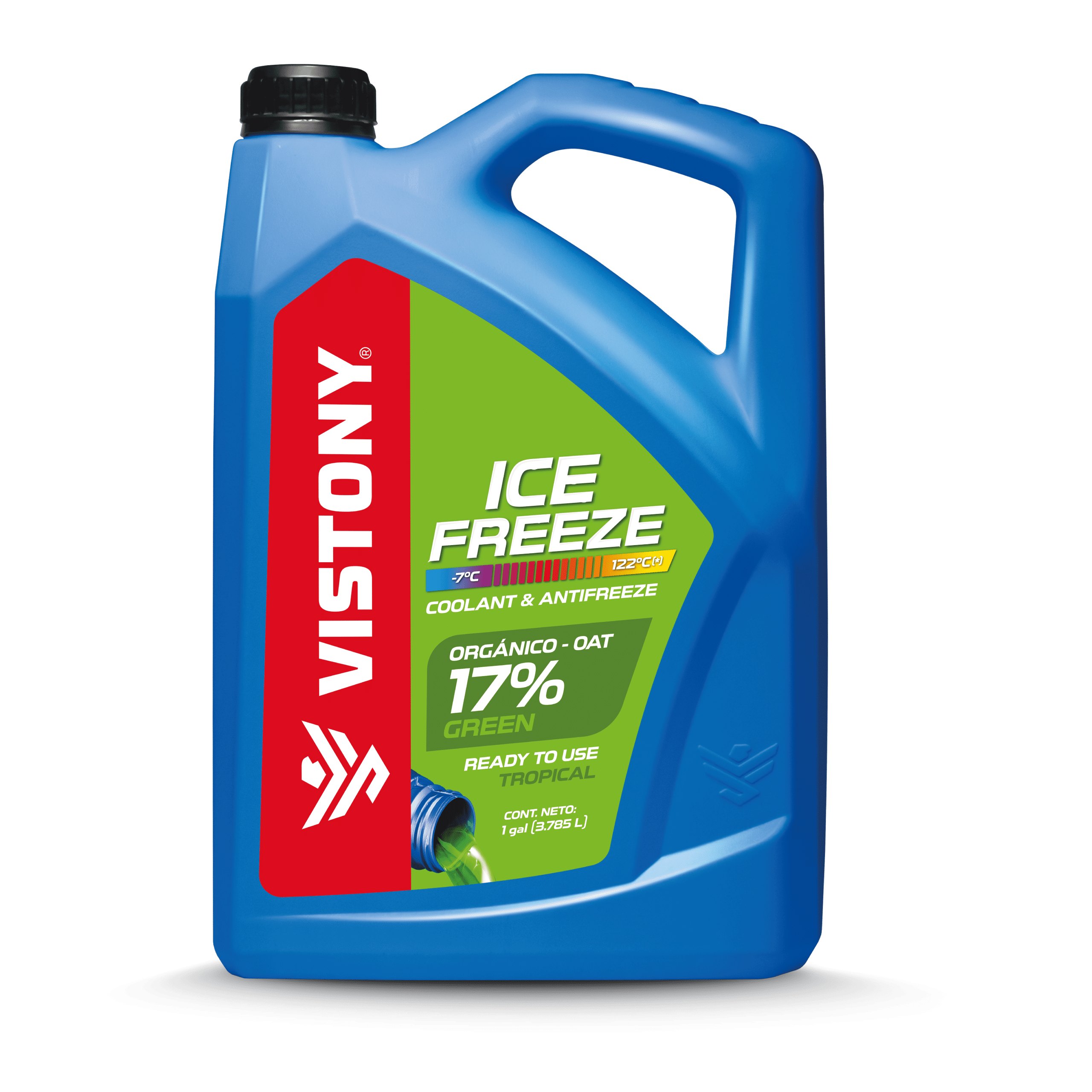 ICE FREEZE ORGÁNICO 17% OAT GREEN